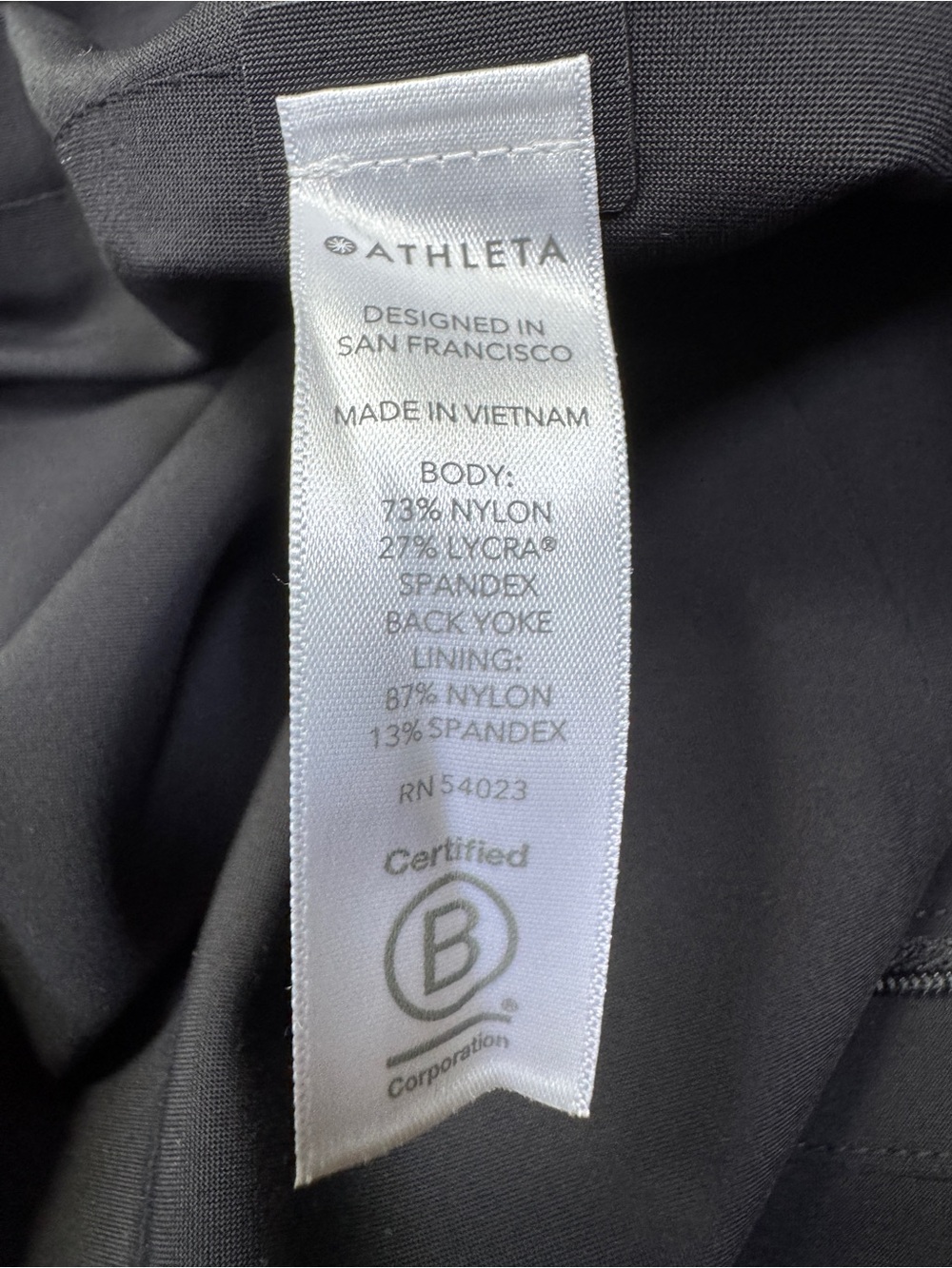Athleta Lunar Jacket NWT Black Zip Front Size 6 - Picture 8 of 13